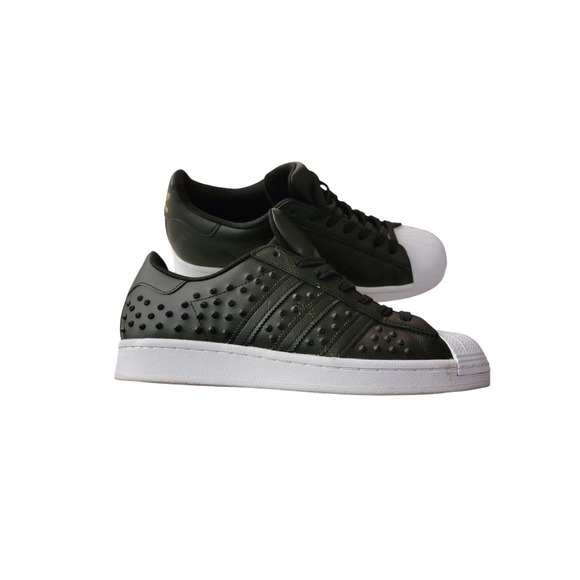 Adidas Core black Studded Superstar almost New - Picture 2 of 6